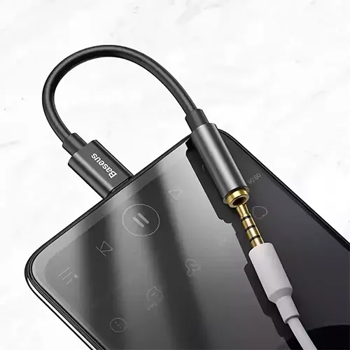 مبدل USB-C به AUX باسئوس مدل CATL54-0G-7412