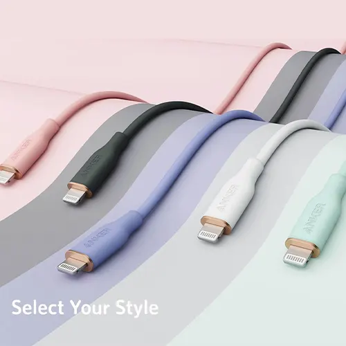 کابل دو سر تایپ سی انکر مدل A8553 PowerLine III Flow-005