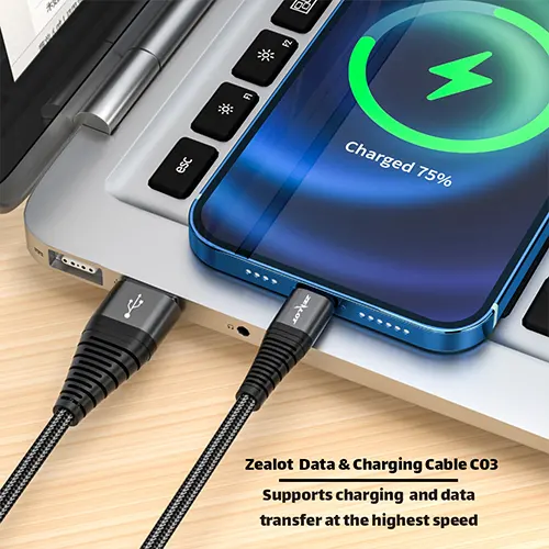 کابل لایتنینگ زیلوت مدل C03i - طول 1 متر-1001