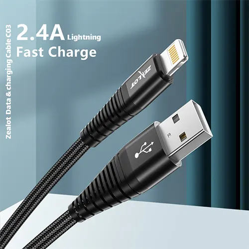 کابل لایتنینگ زیلوت مدل C03i - طول 1 متر-1003