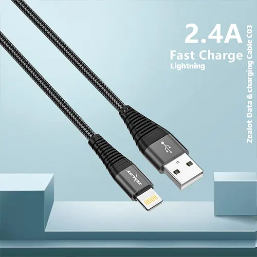 کابل لایتنینگ زیلوت مدل C03i - طول 1 متر