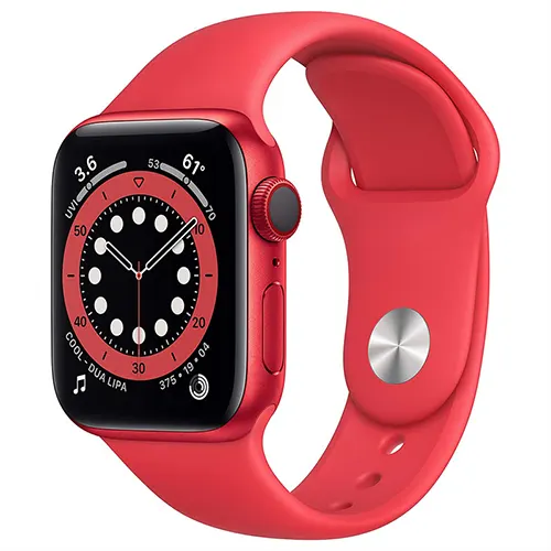 ساعت هوشمند اپل واچ سری 6 مدل 44mm Aluminum Case with Sport silicone Band