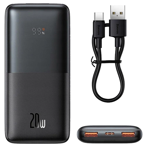 پاور بانک 10000 میلی‌آمپری باسئوس 20W مدل PPBD040201