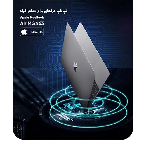 لپ تاپ 13 اینچی اپل مدل MacBook Air MGN63 2020 -1002