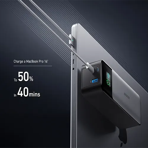 پاوربانک انکر مدل A1289 با ظرفیت 24000 میلی آمپر ساعت-