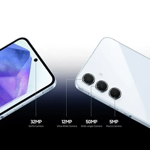 گوشی موبايل سامسونگ گلکسی A55 5G ظرفیت 256 گیگابایت- رم 8 گیگابایت