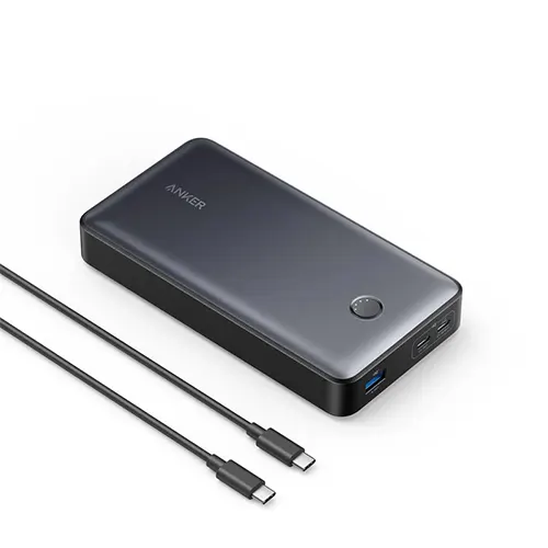 پاوربانک انکر 537 مدل A1379 با ظرفیت 24000 میلی‌ آمپر ساعت