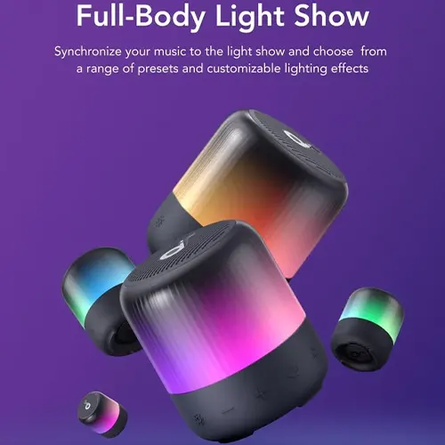 اسپیکر بلوتوثی انکر Soundcore Glow Mini A3136