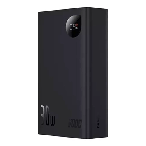 پاوربانک باسئوس Adaman2 Super VOOC PPAD050101 توان 30 وات ظرفیت 20000میلی آمپر