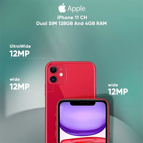 گوشی اپل (iPhone 11 ZAA (Not Active | حافظه 128 رم 4 گیگابایت
