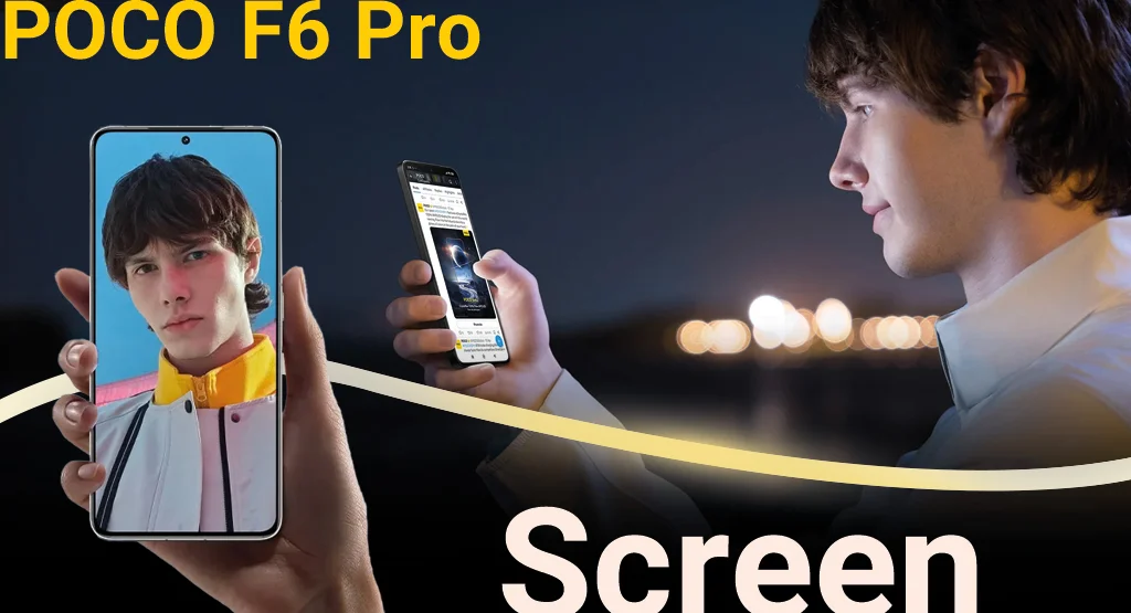 صفحه نمایش Poco F6 Pro