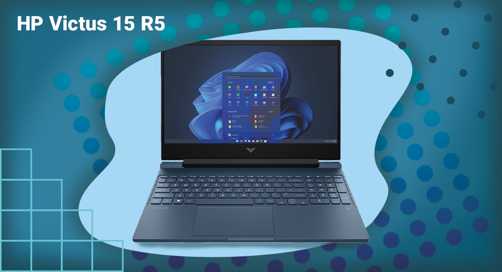 لپتاپ اچپی مدل Victus 15 R5 7535HS