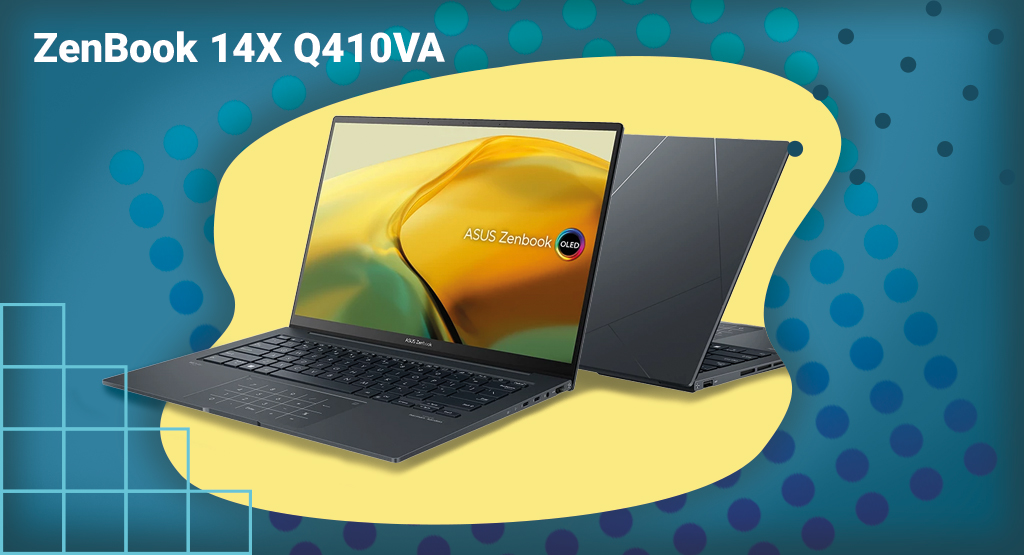 لپتاپ ایسوس مدل ZenBook 14X Q410VA