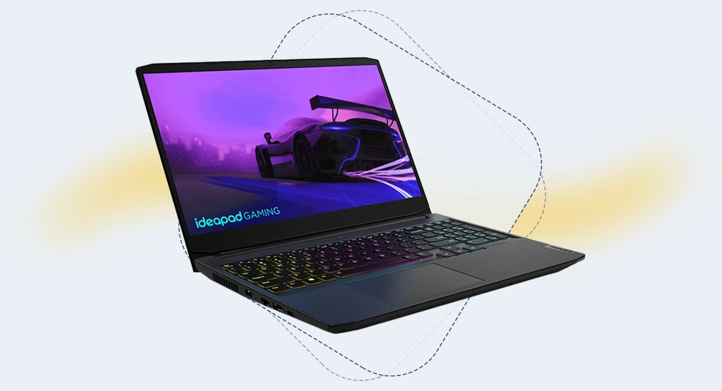 صفحه نمایش لپتاپ گیمینگ IdeaPad Gaming 3