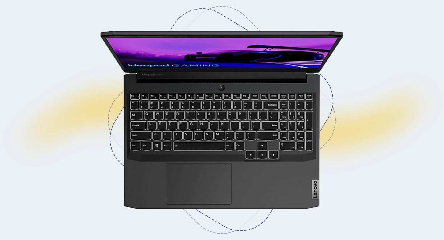 صفحه کلید لپتاپ گیمینگ IdeaPad Gaming 3