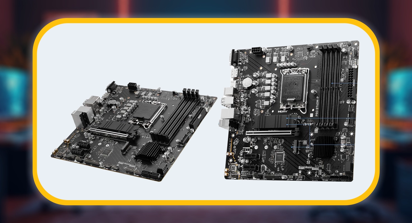 مادربرد اماسآی مدل PRO B760M-P DDR5، انتخابی اقتصادی و قدرتمند