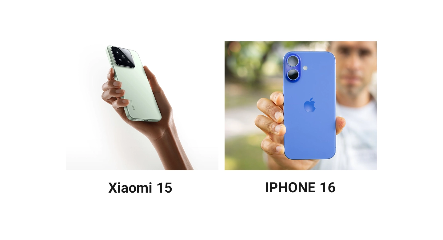 طراحی و کیفیت ساخت iPhone 16 در برابر Xiaomi 15