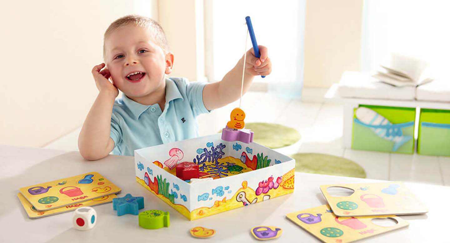 اسباببازی ماهیگیری: تمرینی برای هماهنگی دست و چشم