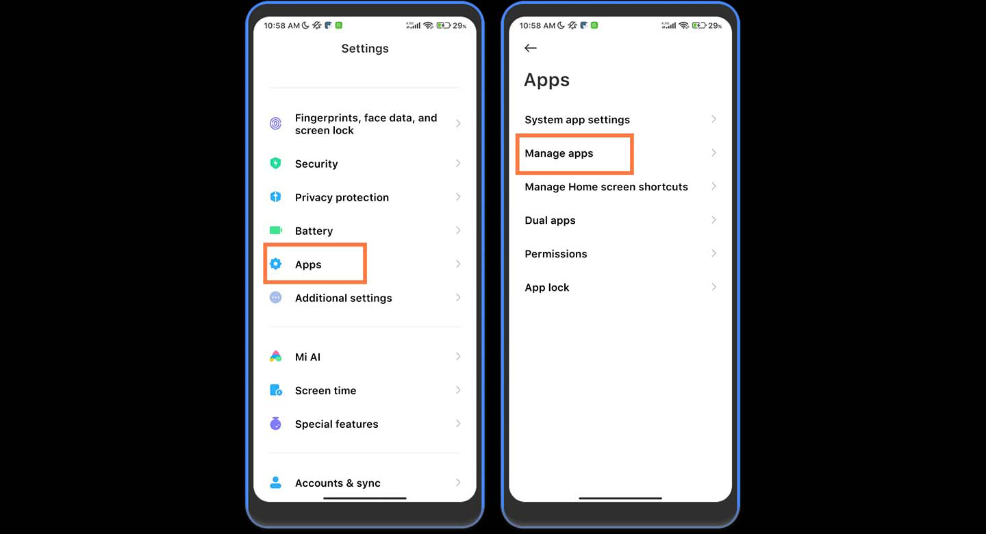 حافظه پنهان گوشی شیائومی کجاست؟