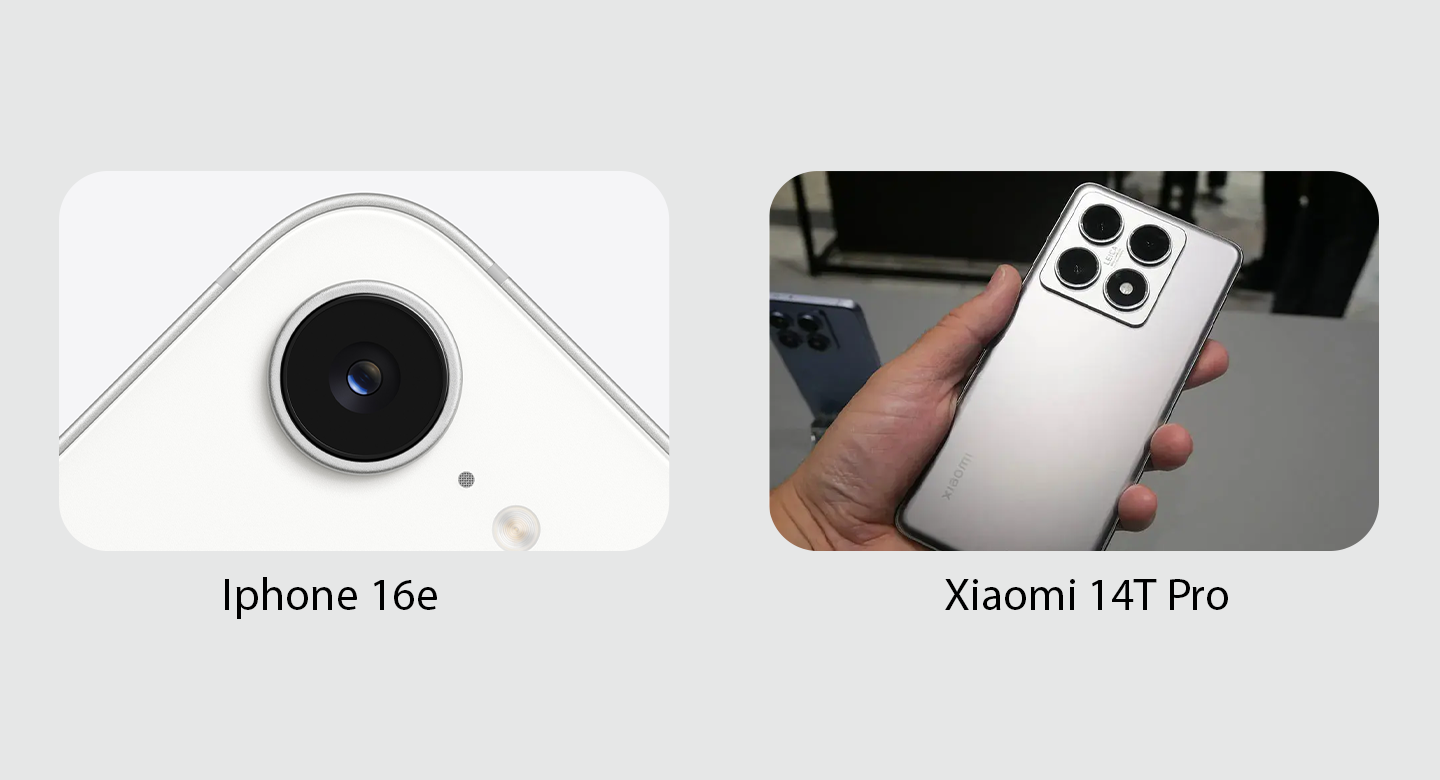 مقایسه دوربین iPhone 16e با Xiaomi 14T Pro