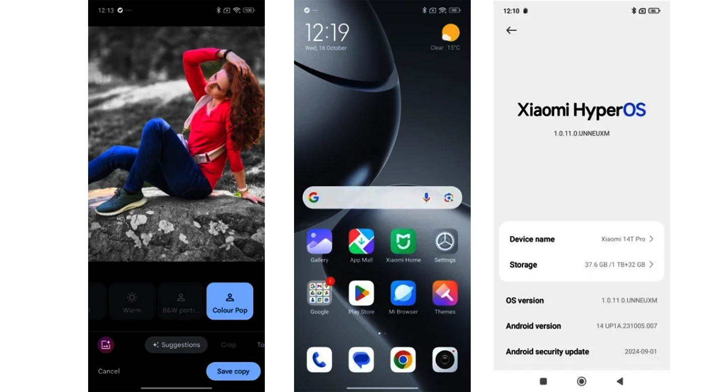 امکانات نرم‌افزاری و سخت‌افزاری: پوکو F7 پرو در برابر شیائومی 14T پرو