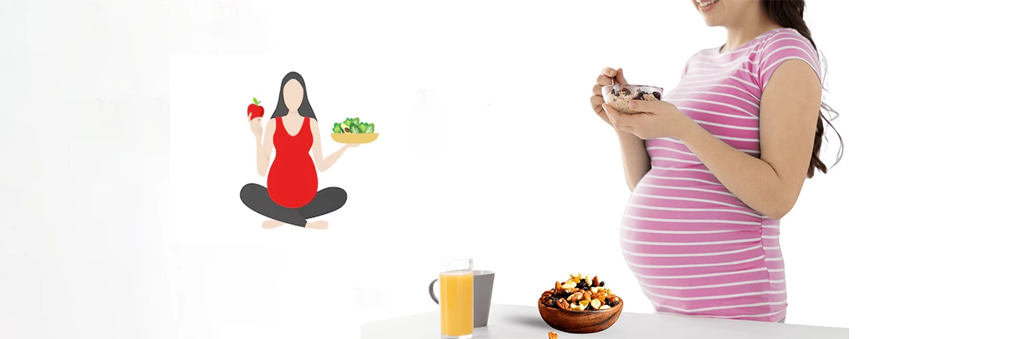 تغذیه سالم مادر تا ماه نهم بارداری برای رشد و زیبایی جنین