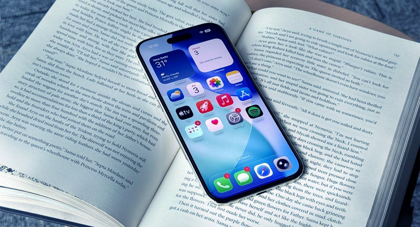 نمایشگر آیفون ایر؛ تجربهای روان و با رنگهای طبیعی