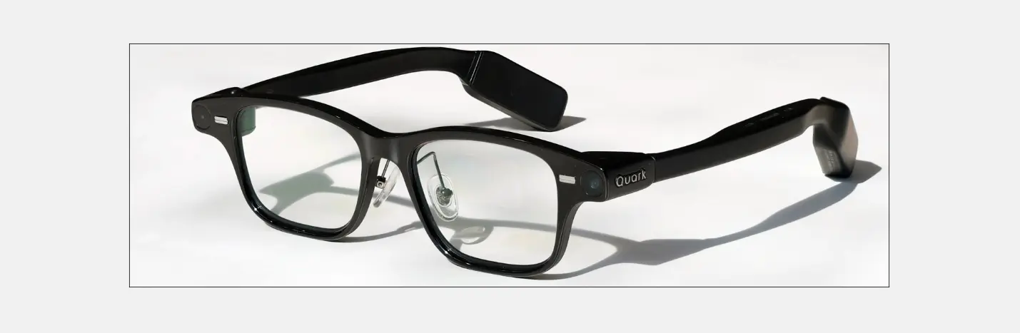 ورود قدرتمند علیبابا به دنیای پوشیدنیها؛ عینک هوشمند Quark با باتری قابلتعویض