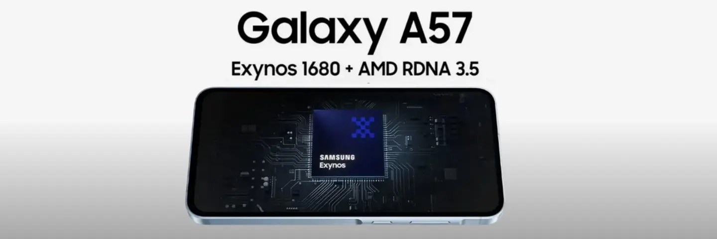گلکسی A57 با تراشه اگزینوس 1680 در گیکبنچ رویت شد