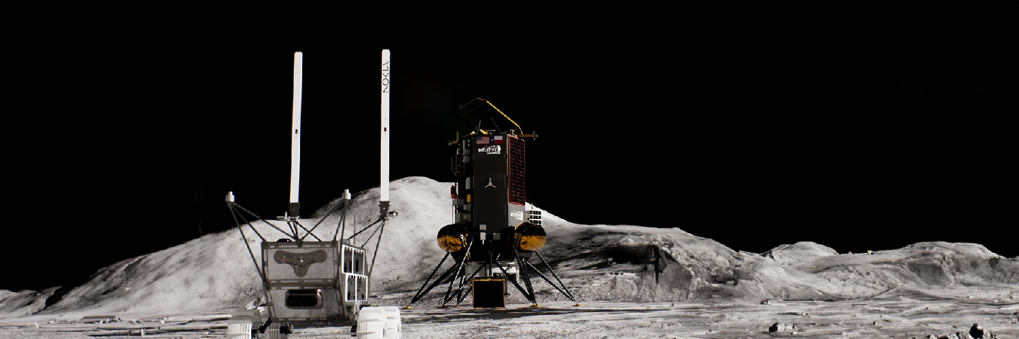 نوکیا و خلق نخستین شبکه‌ی سلولی بر سطح ماه