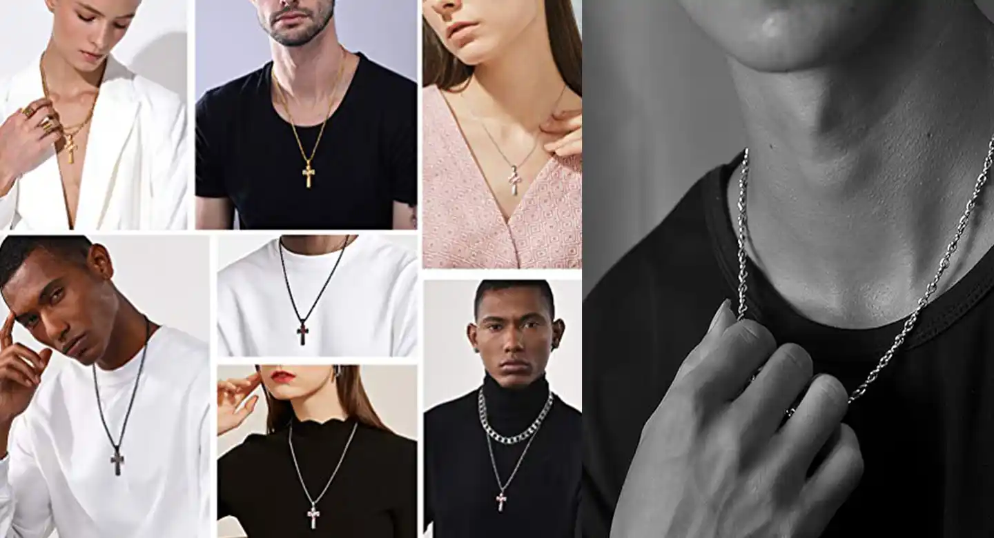 مدل‌های گردنبند مردانه؛ کوتاه، متوسط و بلند برای استایل‌های متفاوت