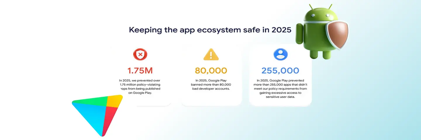 پاکسازی بزرگ گوگل‌پلی در ۲۰۲۵